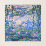 Foulard Claude Monet - Water Lilies, 1919,<br><div class="desc">Célèbre tableau de Claude Monet,  Water Lilies,  1919.</div>