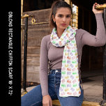 Foulard Cookies colorés Macarons Dessert Long Rectangle<br><div class="desc">Longue écharpe en mousseline rectangle avec motif macaron coloré. D'autres tailles sont disponibles. Personnalisez-le ou modifiez-le à l'aide de la barre d'outils de conception pour ajouter du texte ou du carrelage et redimensionner l'image.</div>
