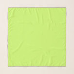 Foulard Couleur solide jaune vert clair<br><div class="desc">Design simple et tendance,  couleur uni jaune clair et vert.</div>