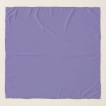 Foulard Couleur solide périphérique<br><div class="desc">Périwinkle Solid Color belle conception simple minimale. Commandez comme indiqué ou utilisez l'outil de conception de Personnaliser pour ajouter votre propre texte, illustration, conception ou photo. Le permule est une couleur de la famille bleue et violette, également appelé bleu lavande, peut être considéré comme une teinte pâle de violet ou...</div>