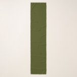 Foulard Couleur solide vert olive foncé<br><div class="desc">Couleur solide vert olive foncé. Couleur moderne.</div>