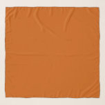Foulard Couleur vive orange brûlée | Classique | Élégant<br><div class="desc">Couleur vive orange brûlée | Classique | Élégant | tendance | Style | Cadeau</div>