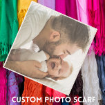 Foulard créez votre propre photo personnalisée<br><div class="desc">personnalisez avec votre photo.</div>