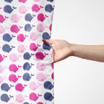 Foulard Cute Whales, Pattern of Whales, Sea Animals<br><div class="desc">Cute,  fun and adorable pattern with pink and purple whales. La mode et la tendance vendent,  parfait pour la survie dans la vie.</div>