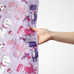 Foulard Dinosaures de l'espace, Dinosaures mignons, Étoile<br><div class="desc">Joli,  amusant et adorable motif avec des dinosaures de l'espace. Un cadeau moderne et tendance,  parfait pour les amateurs de dinosaures dans votre vie.</div>