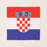Foulard Drapeau croate<br><div class="desc">Le drapeau national de la Croatie.</div>