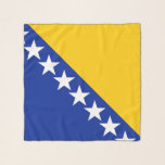 Foulard Drapeau de Bosnie-Herzégovine<br><div class="desc">Drapeau de Bosnie-Herzégovine</div>