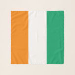 Foulard Drapeau de Côte d'Ivoire<br><div class="desc">Drapeau patriotique de Côte d'Ivoire.</div>
