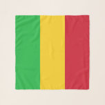 Foulard Drapeau du Mali<br><div class="desc">Drapeau patriotique du Mali.</div>