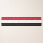 Foulard Drapeau du Yémen<br><div class="desc">Plus de produits : www.zazzle.com/wowsmiley</div>