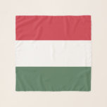 Foulard Drapeau Hongrie<br><div class="desc">Drapeau patriotique de Hongrie.</div>