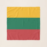 Foulard Drapeau Lituanie<br><div class="desc">Drapeau patriotique de Lituanie.</div>