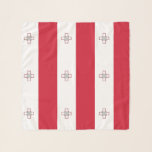 Foulard Drapeau Malte<br><div class="desc">Drapeau patriotique de Malte.</div>