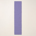 Foulard Écart de couleur solide périphérique<br><div class="desc">Périwinkle Solid Color belle conception simple minimale. Commandez comme indiqué ou utilisez l'outil de conception de Personnaliser pour ajouter votre propre texte, illustration, conception ou photo. Le permule est une couleur de la famille bleue et violette, également appelé bleu lavande, peut être considéré comme une teinte pâle de violet ou...</div>