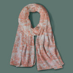 Foulard Elégant orange vintage toile de jouy<br><div class="desc">Vintage rétro orangé toile de jouy Écharpe. Améliorez votre garde-robe avec l'élégance intemporelle de toile de jouy design vintage, inspiré par les motifs exquis des paysages de campagne français. Ces tirages de Toile sophistiqués sont une rage permanente en ce moment, de beaux designs qui apportent beauté naturelle et charme. Cette...</div>