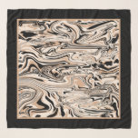 Foulard Elégant Swirl Abstrait Motif Brown tendance<br><div class="desc">Élégant Swirl Abstrait Brown Motif tendance Scarf ajoutera une touche élégante à votre tenue. Portez-le autour du cou,  drapé sur vos vêtements ou attaché sur votre sac. Il fait également un excellent cadeau pour cette personne spéciale dans votre vie. Conçu par ©Denise Bennerson photographe</div>