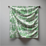 Foulard Elégant vintage vert toile de jouy carré<br><div class="desc">Vintage rétro vert toile de jouy Écharpe. Améliorez votre garde-robe avec l'élégance intemporelle de toile de jouy design vintage, inspiré par les motifs exquis des paysages de campagne français. Ces tirages de Toile sophistiqués sont une rage permanente en ce moment, de beaux designs qui apportent beauté naturelle et charme. Cette...</div>
