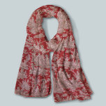 Foulard Elégante toile rouge vintage de jouy<br><div class="desc">Vintage rétro rose rose de jouy Écharpe. Améliorez votre garde-robe avec l'élégance intemporelle de toile de jouy design vintage, inspiré par les motifs exquis des paysages de campagne français. Ces tirages de Toile sophistiqués sont une rage permanente en ce moment, de beaux designs qui apportent beauté naturelle et charme. Cette...</div>