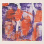Foulard Expression Abstraite no 12 de Michael Moffa<br><div class="desc">Peinture expressionniste Abstraite utilisant des couches de couleur et la technique d'impasto du couteau à palette. Copyright universel : Michael Moffa,  c2016.</div>