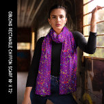 Foulard Fête de fête Confetti coloré Purple Chiffon<br><div class="desc">Fête de fête Confetti coloré Profond Purple Chiffon Écarf. Personnalisez-le avec votre oeuvre. Modifiez-le pour modifier l'arrière - plan coloré. Pour toute occasion,  Jour de l'An,  4 juillet,  Noël,  Fête des Mères,  anniversaire,  un cadeau pour vous ou quelqu'un de spécial.</div>