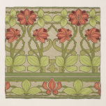 Foulard Frieze Bordure Art Nouveau Floral<br><div class="desc">Art Nouveau Beaux Art Fond d'écran Motif - C'est la Frieze et frontière 1907-08 motif de papier peint par S.A. Maxwell & Co. Un beau jardin fleuri Art nouveau.</div>