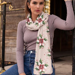 Foulard Funky rose rouge et vert Poinsettia Chiffon Écharp<br><div class="desc">Une collection de belles écharpes avec des Poinsettias Funky dans différentes couleurs avec un arrière - plan assorti. Très élégant comme cadeau ou pour vous-même.</div>