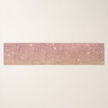 Foulard Gradient d'Ombre d'aluminium emietté par parties<br><div class="desc">Chic et girly les parties scintillantes d'or et le gradient roses d'ombre d'aluminium imprimés ce par faux sont parfaits pour la femme à la mode et élégante. Sa copie à la mode et moderne est grande pour beaucoup de cadeaux et d'occasions. Appréciez cette copie scintillante et féminine pour votre prochain...</div>