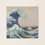 Foulard Grande vague d'Hokusai au large de Kanagawa. art j<br><div class="desc">Foulard Katsushika Hokusai "La Grande Vague au large de Kanagawa". illustration japonaise vintage.</div>