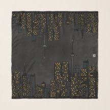 Gris métropolitain de noir de ciel nocturne