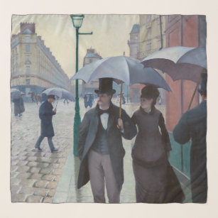 Foulard Gustave Caillebotte - Paris Street ; Rainy Day