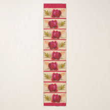 imprimé rose rouge victorien