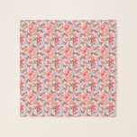 Foulard Joie florissante Bright Bold Ditsy Floral Garden<br><div class="desc">Beau motif floral dessiné à la main avec des fleurs rouge,  rose et bleue brillantes se transformant en foulard étonnant. Parfait pour les expositions et décors mariages,  les faveurs et les cadeaux,  et un accessoire chic pour vous faire voyager en lune de miel !</div>