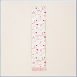 Foulard Jolies rubans Étoiles et spirales<br><div class="desc">Jolies rubans étoiles et spirales design. Palette rose.</div>