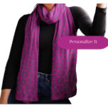 Foulard Leopard Motif-Magenta-<br><div class="desc">Voici notre Empreinte de léopard branché Magenta Chiffon Scarf - où l'élégance rencontre le style sauvage. Élevez votre collection d'accessoires avec cette écharpe légère avec un empreinte de léopard dynamique dans la dernière teinte magenta. Faites-le vous-même en ajoutant une personnalisation - une touche parfaite pour un cadeau réfléchi et élégant....</div>