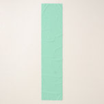 Foulard Mariage minimaliste couleur unie Pastel personnali<br><div class="desc">Belle couleur menthe à ressort. Simple et moderne minimaliste,  style chic chic pastel aestethic dans la couleur unie menthe. Décor maison de menthe,  décor mariage de menthe esthétique,  cuisine menthe,  couleur menthe.</div>