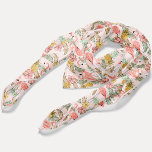 Foulard Modèle de flamant tropical<br><div class="desc">Belle aquarelle flamants roses et monstère feuille tropicale motif à thème.</div>