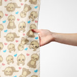 Foulard Motif De Parfums, Mignons Parfums, Coeurs<br><div class="desc">Joli,  amusant et adorable motif avec paresseux et coeurs. Un cadeau moderne et tendance,  parfait pour les amoureux du paresseux dans votre vie.</div>