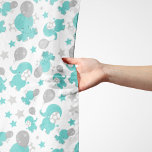 Foulard Motif Des Eléphants Bleus, Eléphants Mignons, Étoi<br><div class="desc">Joli,  amusant et adorable motif avec des éléphants bleus,  ballons et étoiles. Un cadeau moderne et tendance,  parfait pour les amoureux d'éléphant dans votre vie.</div>