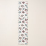 Foulard motif ethnique vintage de tortue<br><div class="desc">Élevez votre style grâce à notre design de tortue de saumons, inspiré par la nature, la culture et les détails complexes. Ce motif de tortue ethnique mélange magnifiquement les motifs traditionnels et l'esthétique boho moderne, parfait pour la décoration, les vêtements et les accessoires de maison. Découvrez les vibes côtières avec...</div>