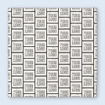 Foulard N'importe quel Motif de répétition de logo ou d'im<br><div class="desc">Remplacez facilement par votre propre logo ou autre image.</div>