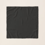 Foulard Noir, tout simplement noir,<br><div class="desc">Noir-noir,  simple couleur noire.</div>
