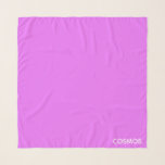 Foulard Nom de couleur pourpre cosmos<br><div class="desc">Nom de couleur pourpre cosmos</div>