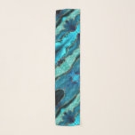 Foulard Parties scintillant turquoise en or bleu marbre Tu<br><div class="desc">Écharpe avec Agate Turquoise Blue Gold Parties scintillant Marbre Aqua Turquoise Geode Cadeau Personnalisable - ou Ajouter Votre Nom / Texte - Faites Votre Cadeau Écharpes Spécial ! Redimensionnez et déplacez ou retirez / ajoutez du texte / des éléments avec l'outil Personnalisation ! Conception par MIGNED ! S'il vous plaît...</div>