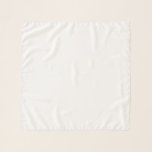 Foulard Petit Carré (26 po x 26 po), blanc<br><div class="desc">Créez votre propre Fournitures personnalisées solides et blanches,  style minimaliste qui peut être facilement mis à jour avec votre Photo et votre texte. Si vous avez besoin d'aide pour personnaliser ce produit,  veuillez me contacter en utilisant le bouton de message ci-dessous et je serai heureux de vous aider.</div>