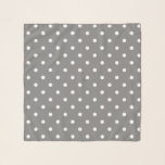 Foulard Pois gris<br><div class="desc">Parfois, nous voulons juste un gris agréable pour express ce que nous ressentons ou pour rester neutre dans nos cadeaux. C’est une belle couleur qui a un mauvais rap. Changeons la façon dont le monde regarde le gris ensemble.</div>