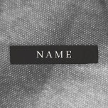 Foulard Simple Black Custom Ajouter votre nom Élégant<br><div class="desc">Simple Black Custom Ajoutez votre nom Élégant Design pour tout le monde.</div>