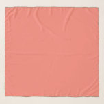 Foulard Solid color salmon<br><div class="desc">Solid color salmon coral design.</div>