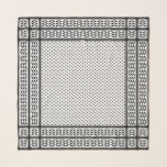 Foulard Symbole Keffiyeh de la Palestine Motif de résistan<br><div class="desc">Si l'on remonte aux années 1960 et à l'émergence du mouvement de résistance palestinienne, l'homme politique palestinien de premier plan, Yasser Arafat, a renforcé ce sens derrière le keffiyeh. Le keffiyeh est devenu la marque de commerce personnelle d’Arafat en le drapant sur son épaule droite pour ressembler à la carte...</div>