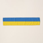 Foulard Ukraine Drapeau bleu jaune<br><div class="desc">Ukraine Drapeau Bleu Bleu Jaune Frappe Écart</div>