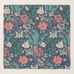 Foulard Vintage motif floral, William Morris<br><div class="desc">William Morris (24 mars 1834 - 3 octobre 1896) était un designer textile britannique, poète, romancier, traducteur et militant socialiste associé au British Arts and Crafts Movement. Il a contribué de façon importante à la renaissance des arts textiles traditionnels britanniques et des méthodes de production. Ses contributions littéraires ont contribué...</div>